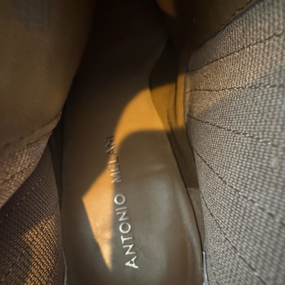 ANTONIO MELANI Tan Ankle Booties - Picture 6 of 8